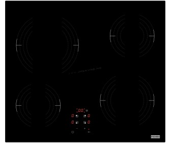 Plita electrica incorporabila Franke Smart FRSM 604 C T BK (Black)
