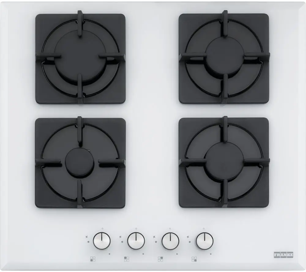 Встраиваемая газовая варочная панель Franke FHNS 604 4G WH C (White)