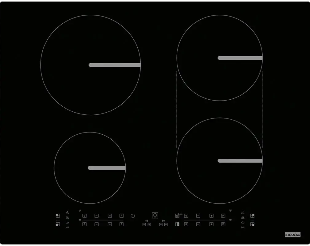 Встраиваемая индукционная варочная панель Franke Smart FSM 654 I B BK (Black)