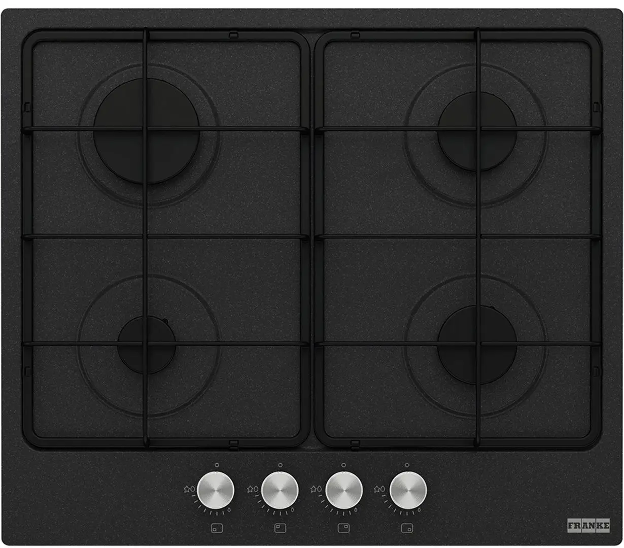 Plita de gaz incorporabila Franke Smart FHSM 604 4G ON E (Black)