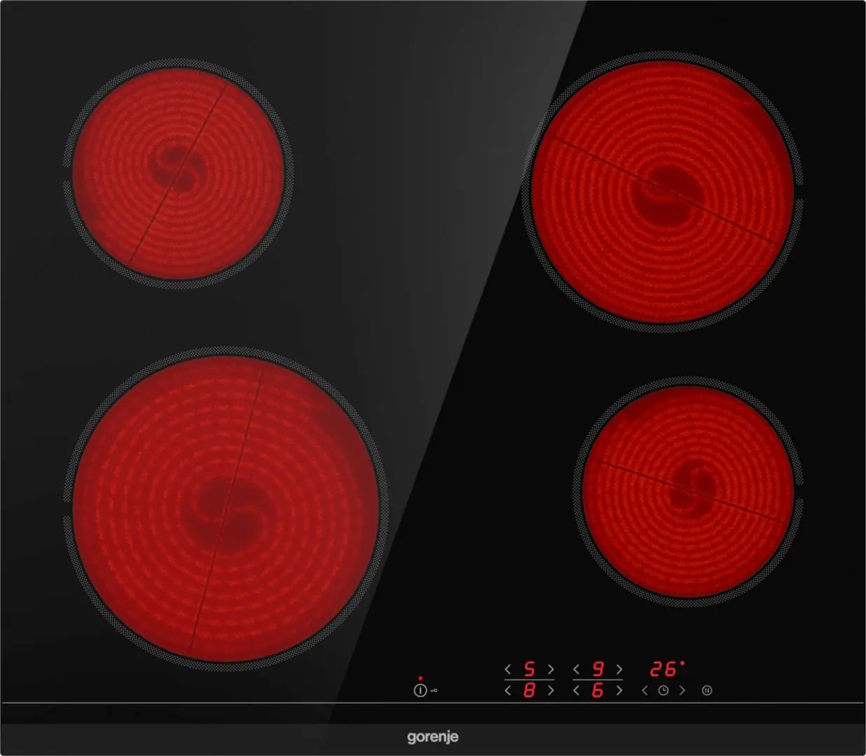 Plita electrica incorporabila Gorenje ECT641BCSC (Black) - 2