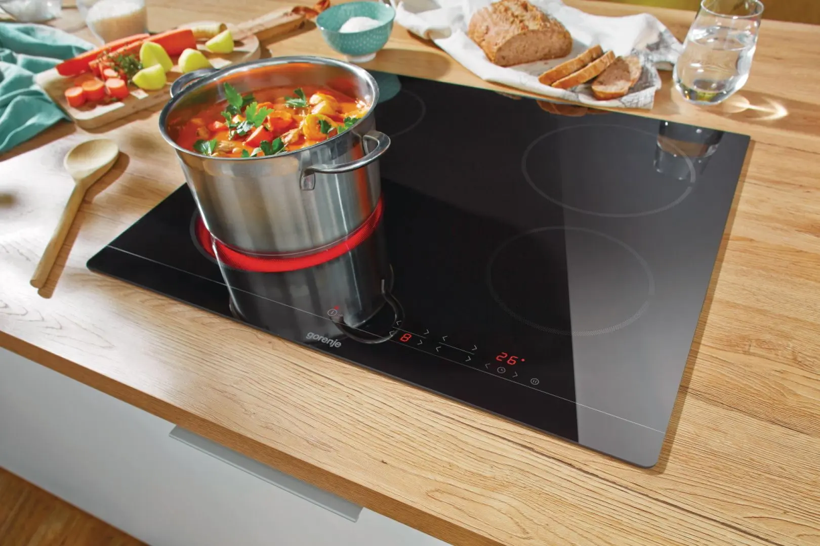 Plita electrica incorporabila Gorenje ECT641BSC (Black)