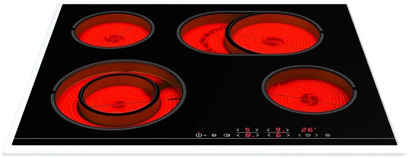 Plita electrica incorporabila Gorenje ECT643BX (Black/Inox)