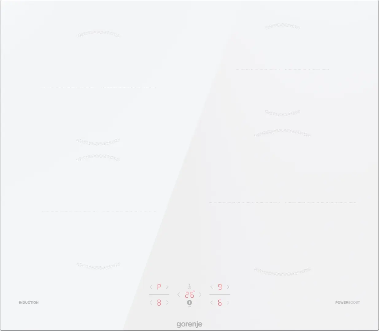 Plita incorporabila cu inductie Gorenje GI6401WSC (White)