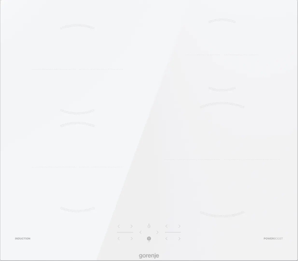Plita incorporabila cu inductie Gorenje GI6401WSC (White)