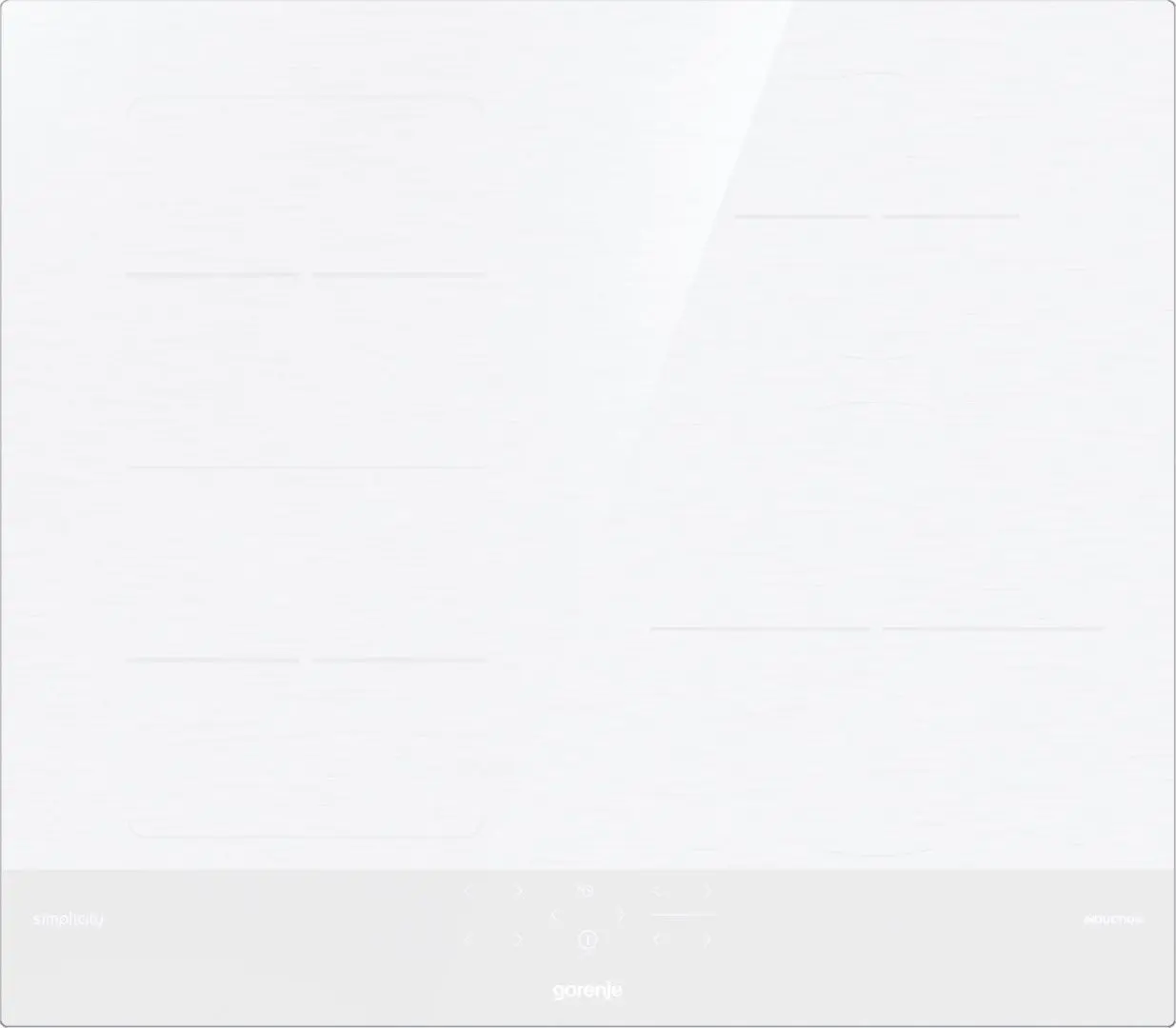 Plita incorporabila cu inductie Gorenje GI6421SYW (White)