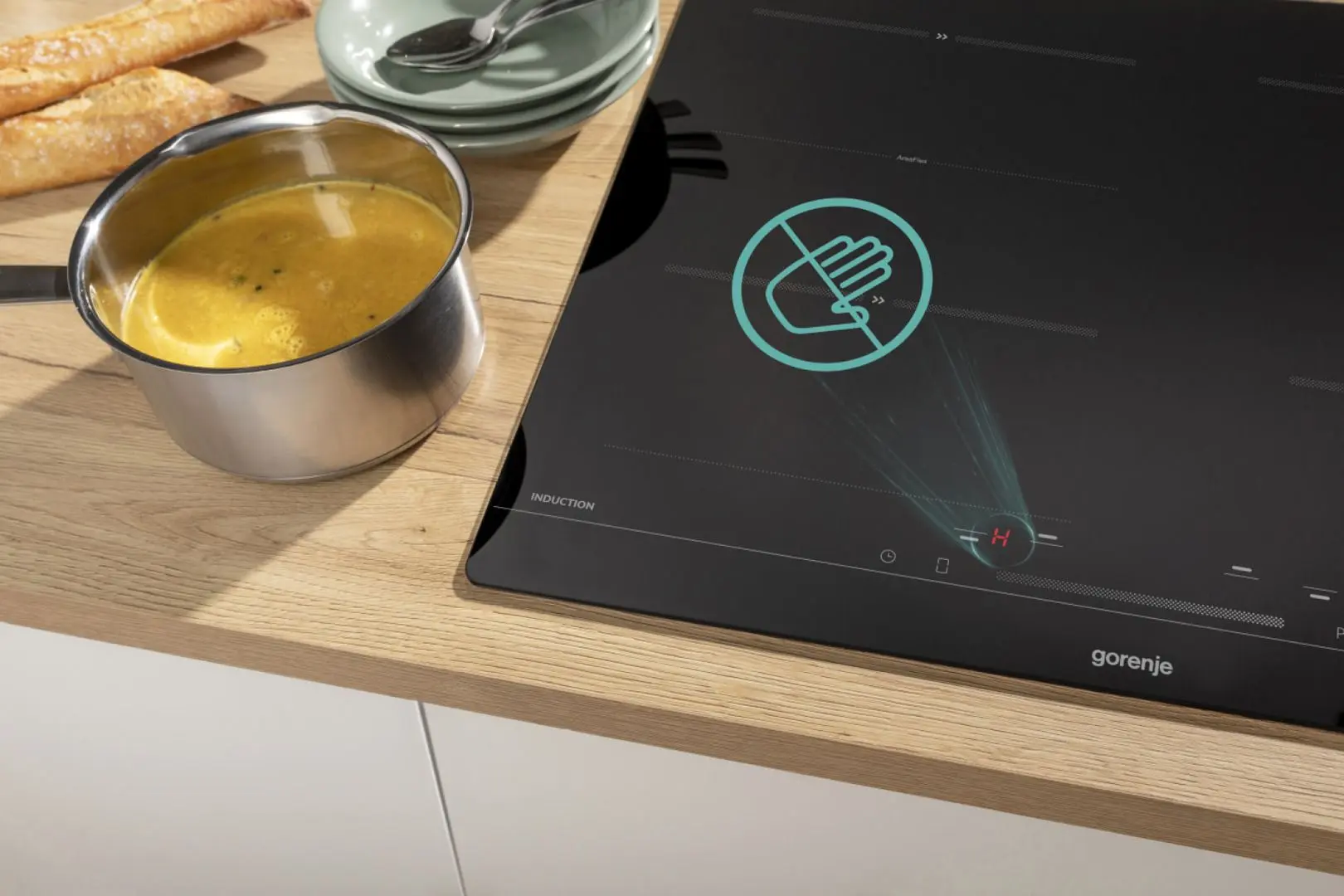 Встраиваемая индукционная варочная панель Gorenje ISC645BSC (Black)