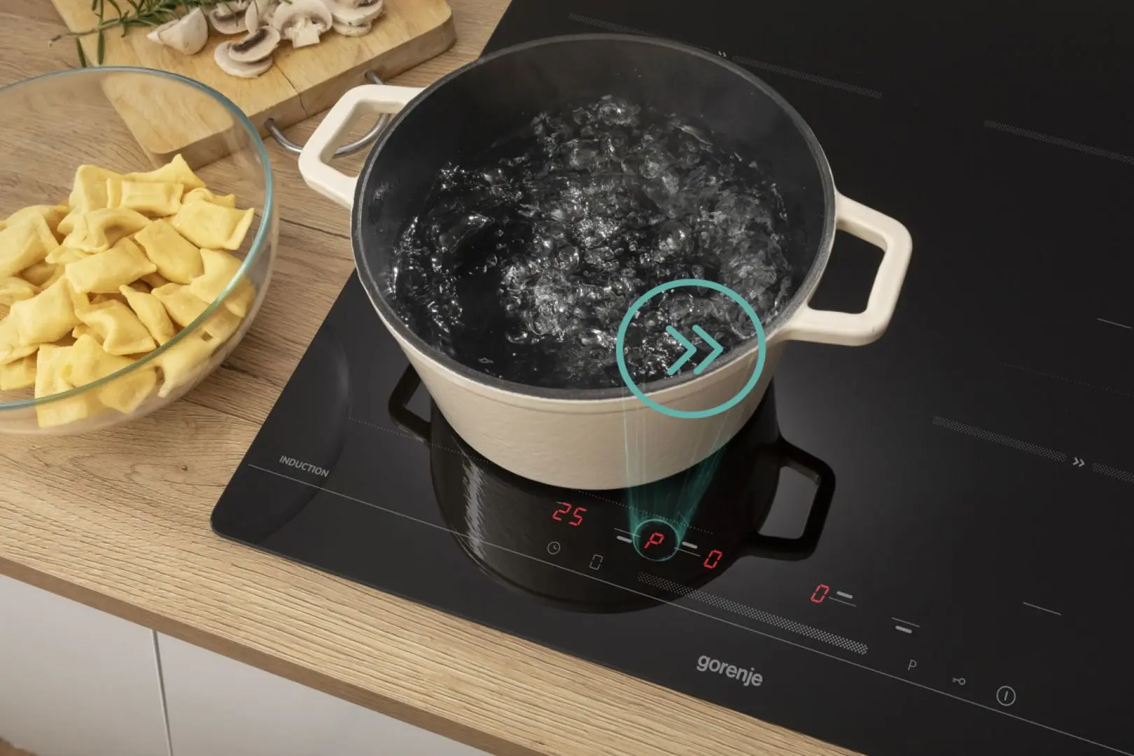 Встраиваемая индукционная варочная панель Gorenje ISC645BSC (Black)