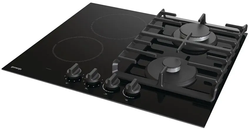 Встраиваемая комбинированная варочная панель Gorenje GCE691BSC (Black)