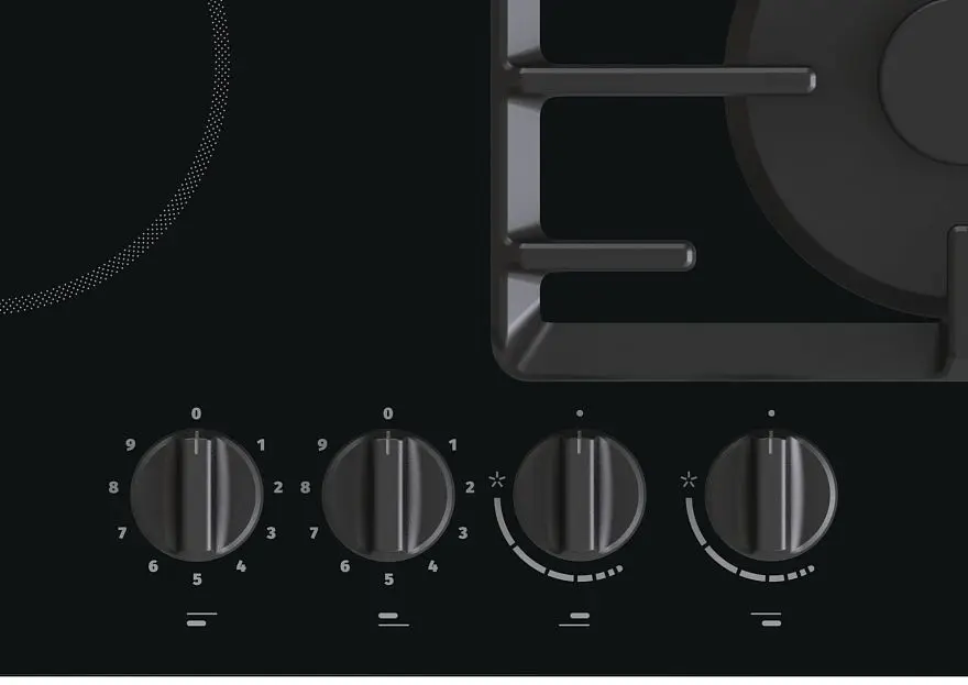 Встраиваемая комбинированная варочная панель Gorenje GCE691BSC (Black)