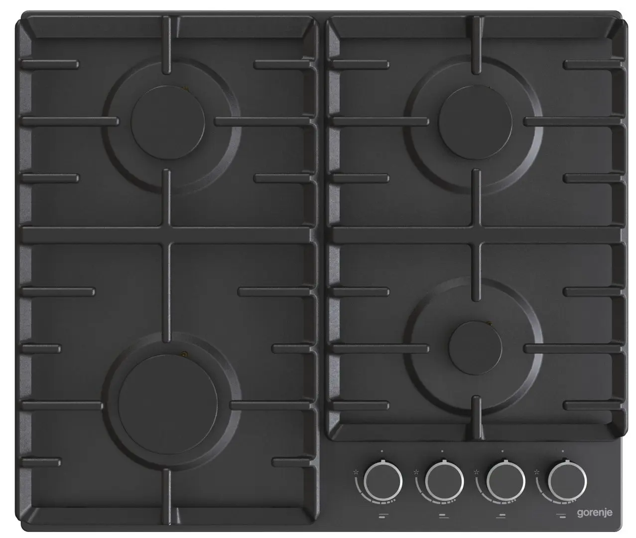 Встраиваемая варочная газовая панель Gorenje G642AB (Black)