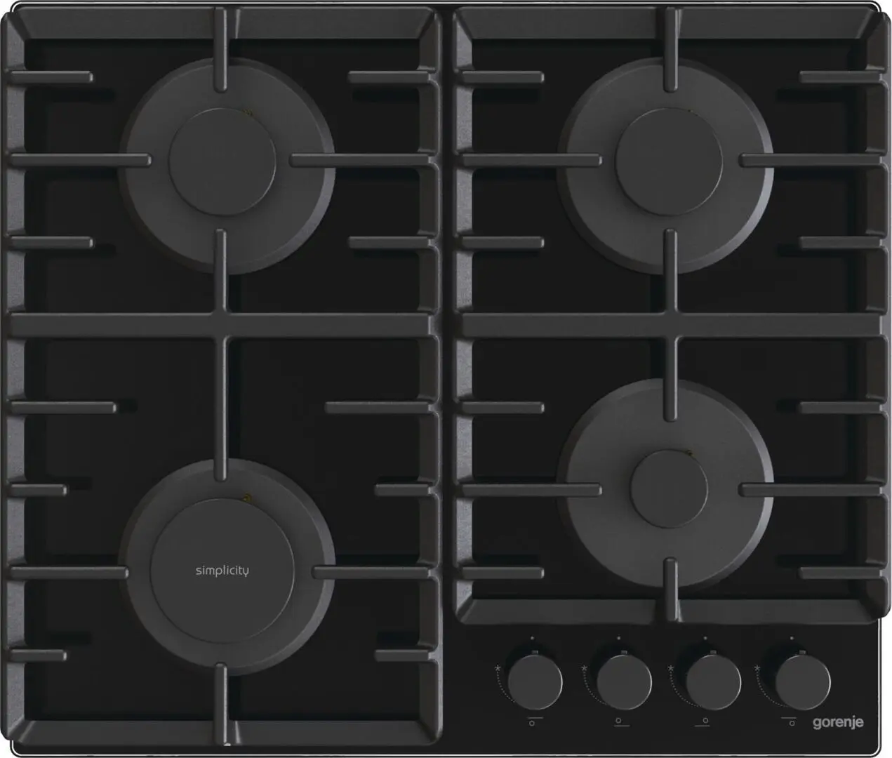 Aragaz incorporabil Gorenje GT642SYB (Black)