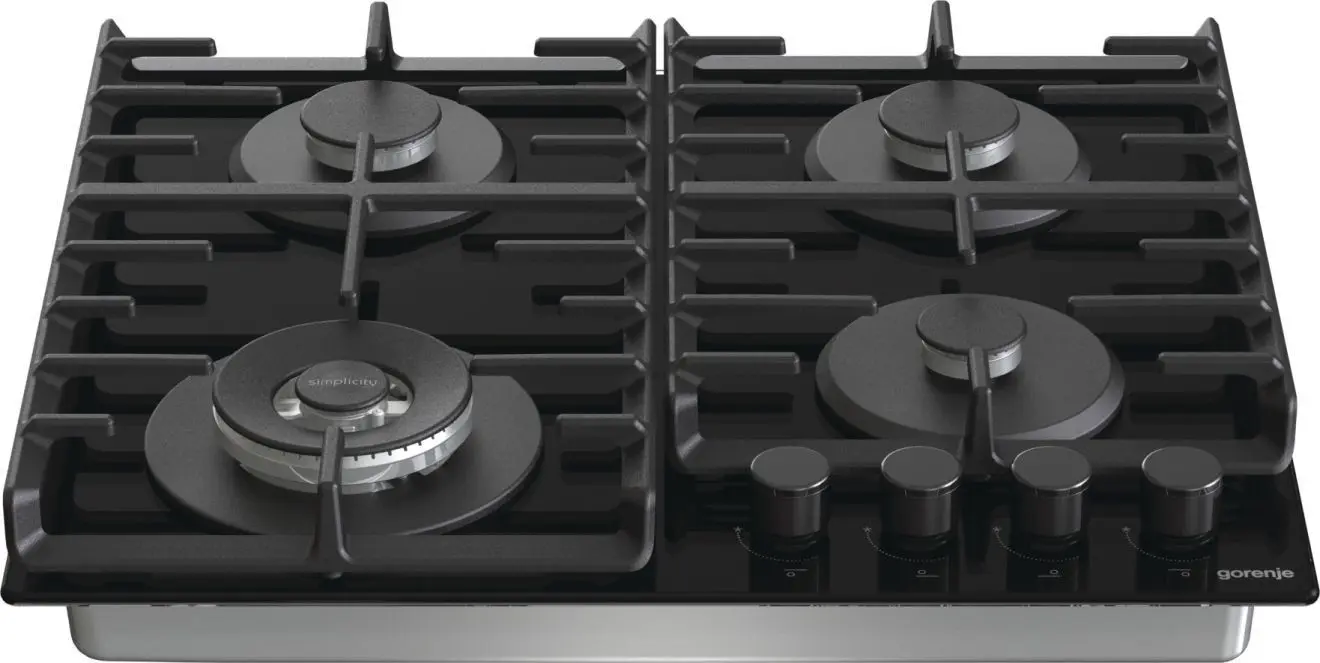 Aragaz incorporabil Gorenje GTW642SYB (Black)