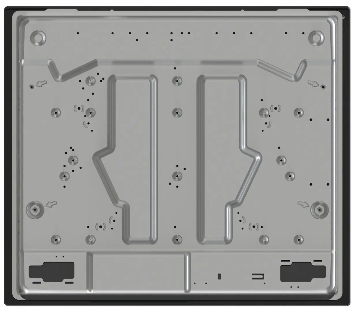 Aragaz incorporabil Gorenje GW642AB (Black)