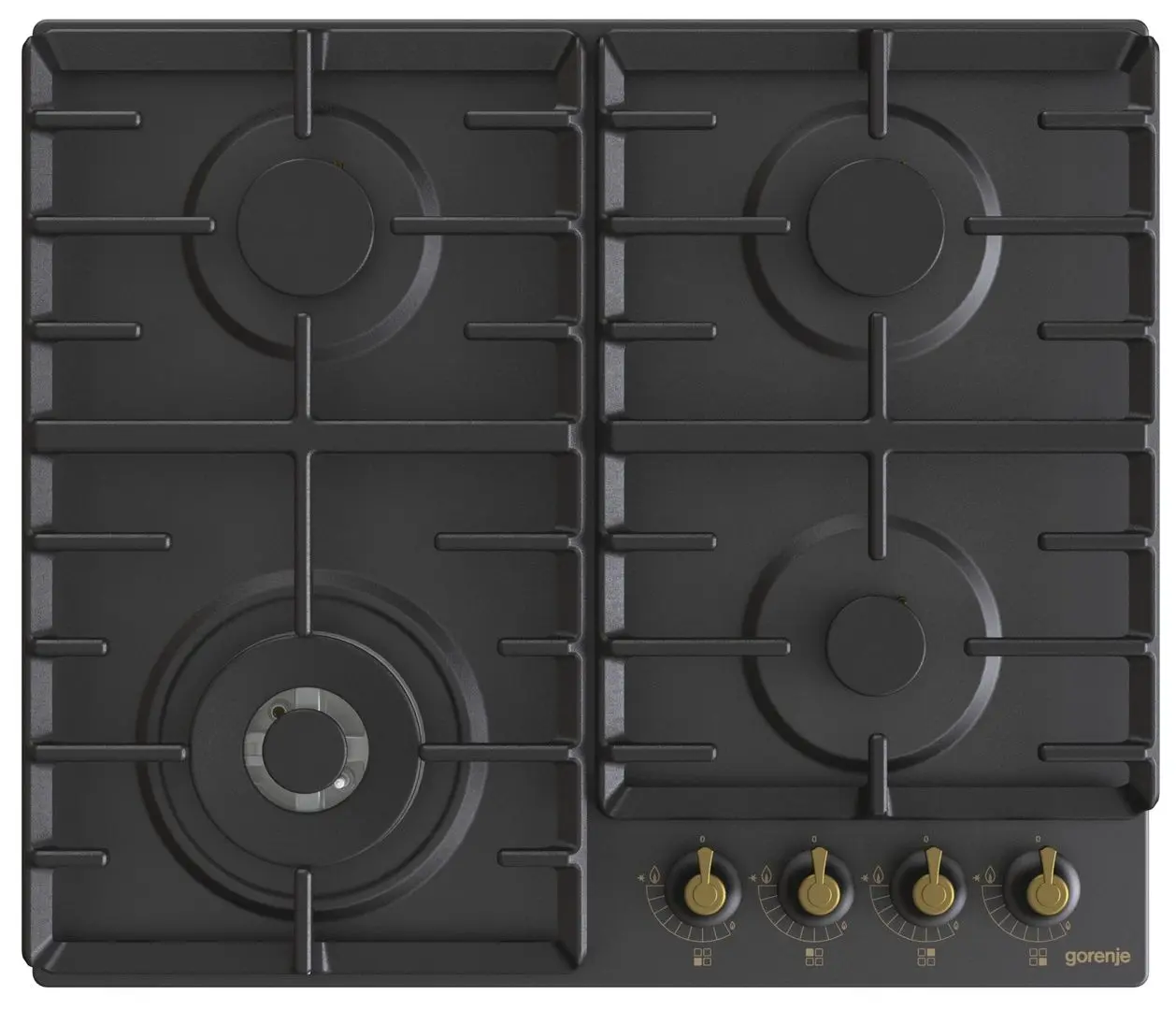 Aragaz incorporabil Gorenje GW642CLB (Black)