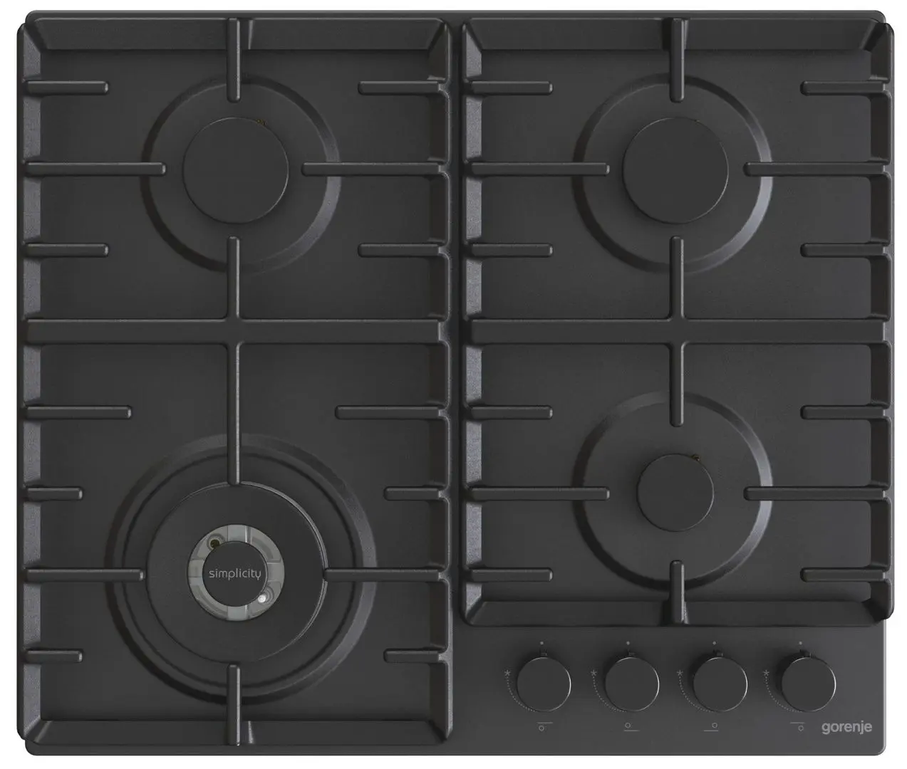 Aragaz incorporabil Gorenje GW642SYB (Black)