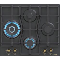 Aragaz incorporabil Gorenje GW6D42CLB (Black) Thumb