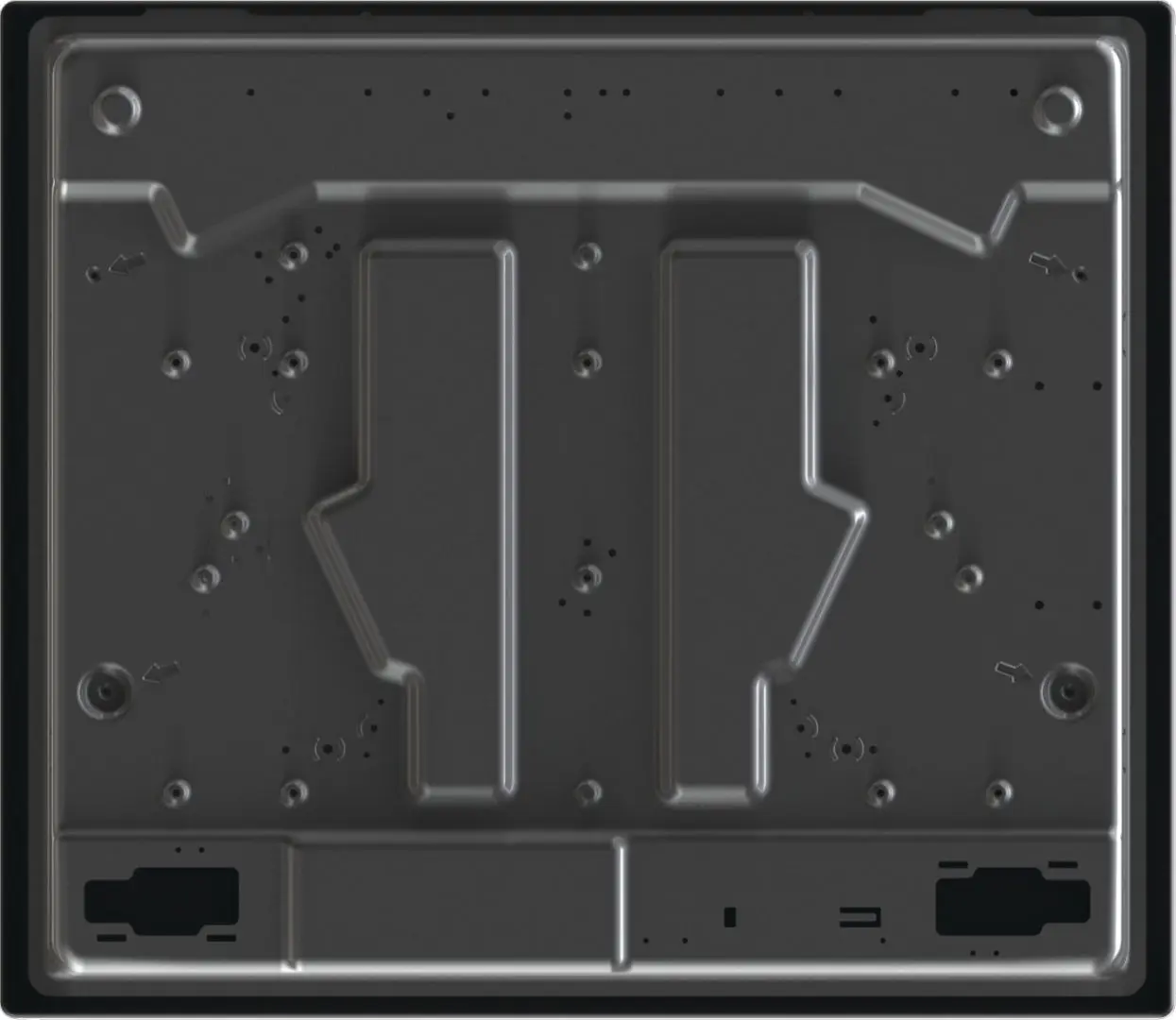 Aragaz incorporabil Gorenje GW6D42CLB (Black)