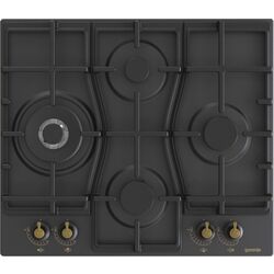 Aragaz incorporabil Gorenje GW6D42CLB (Black)
