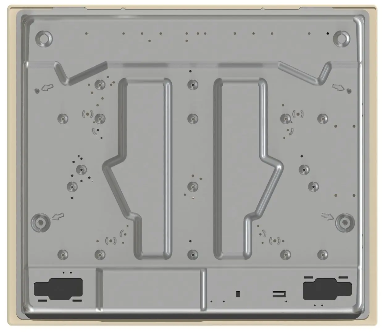 Aragaz incorporabil Gorenje GW6D42CLI (Beige)