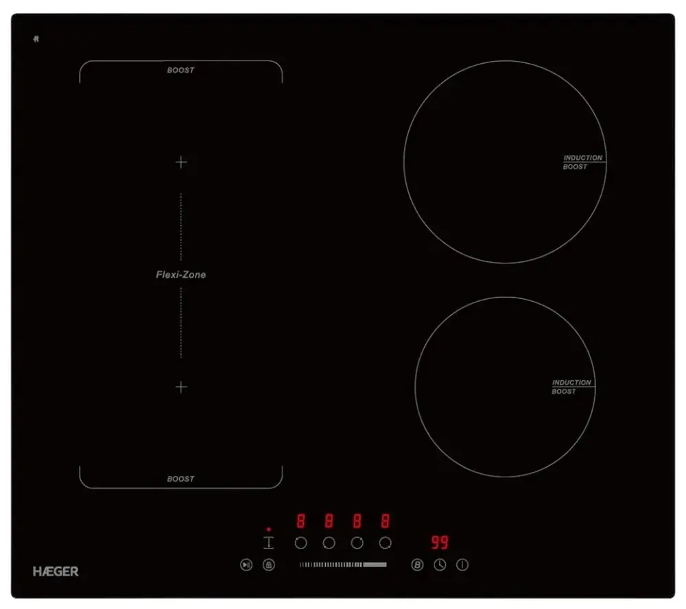 Встраиваемая индукционная варочная панель Haeger 4 Zone IH-004.001A (Black)
