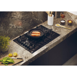 Встраиваемая газовая варочная панель Haier HAVG75TBBP (Black) Thumb