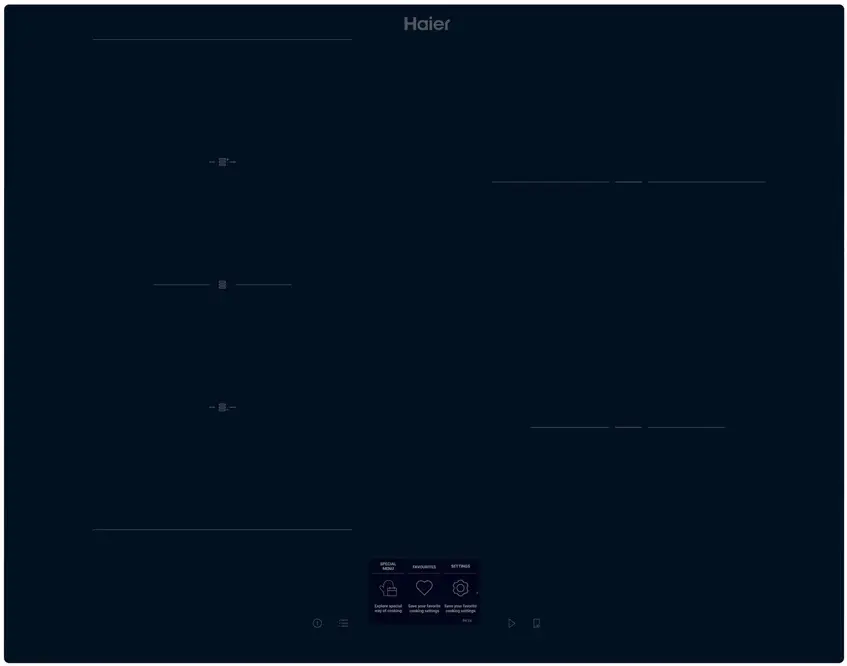 Встраиваемая индукционная варочная панель Haier ID 4 HAIFB64TFTCS (Black)
