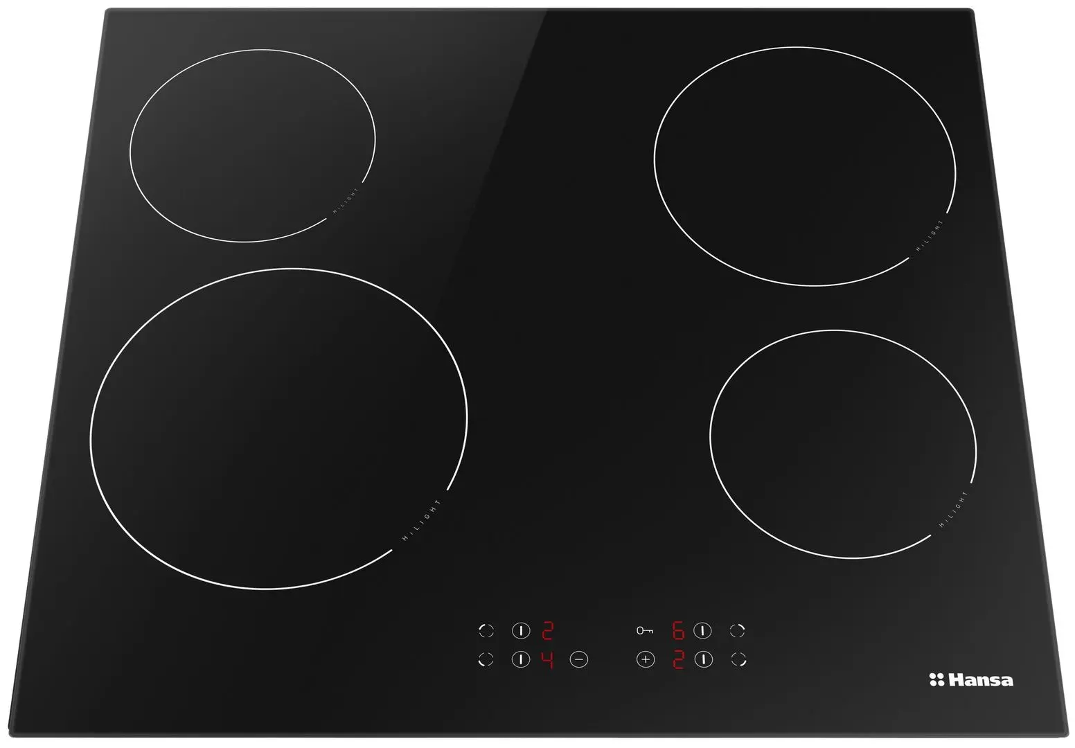 Plita electrica incorporabila Hansa BHC63366 (Black)
