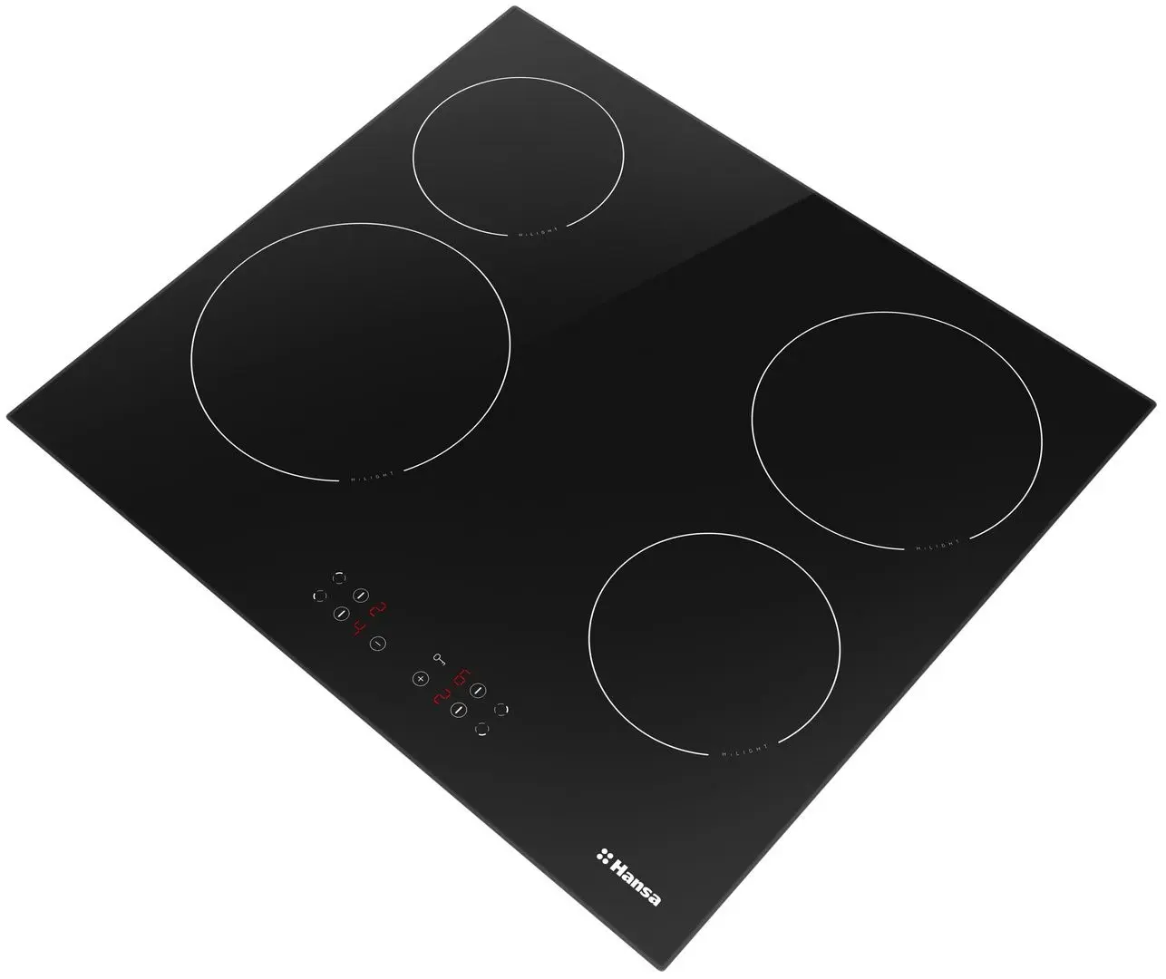 Plita electrica incorporabila Hansa BHC63366 (Black)