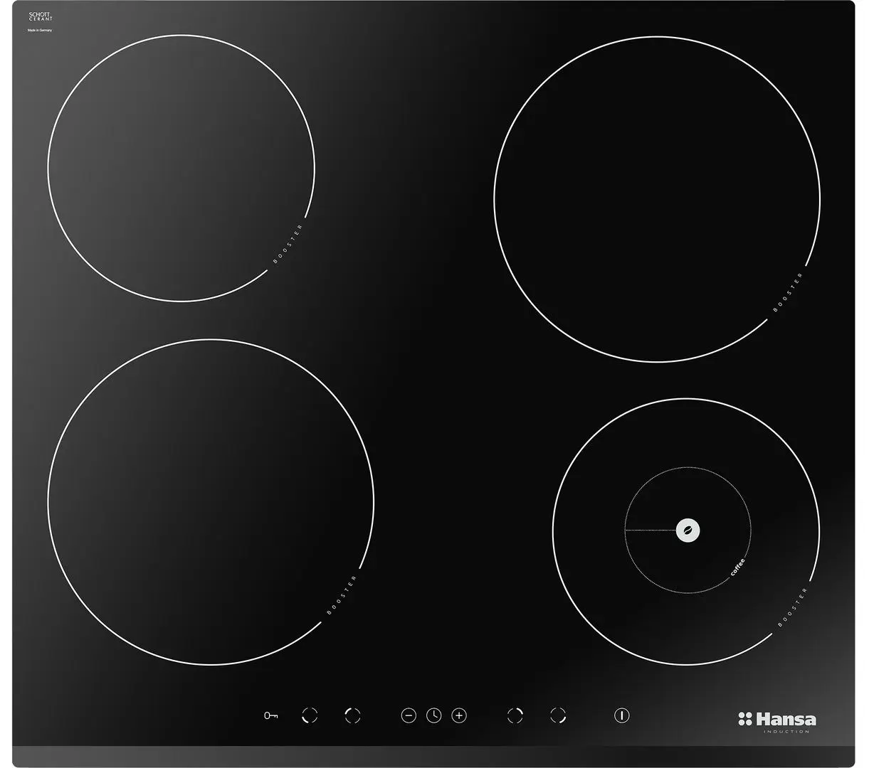 Plita incorporabila cu inductie Hansa BHI68508 (Black)