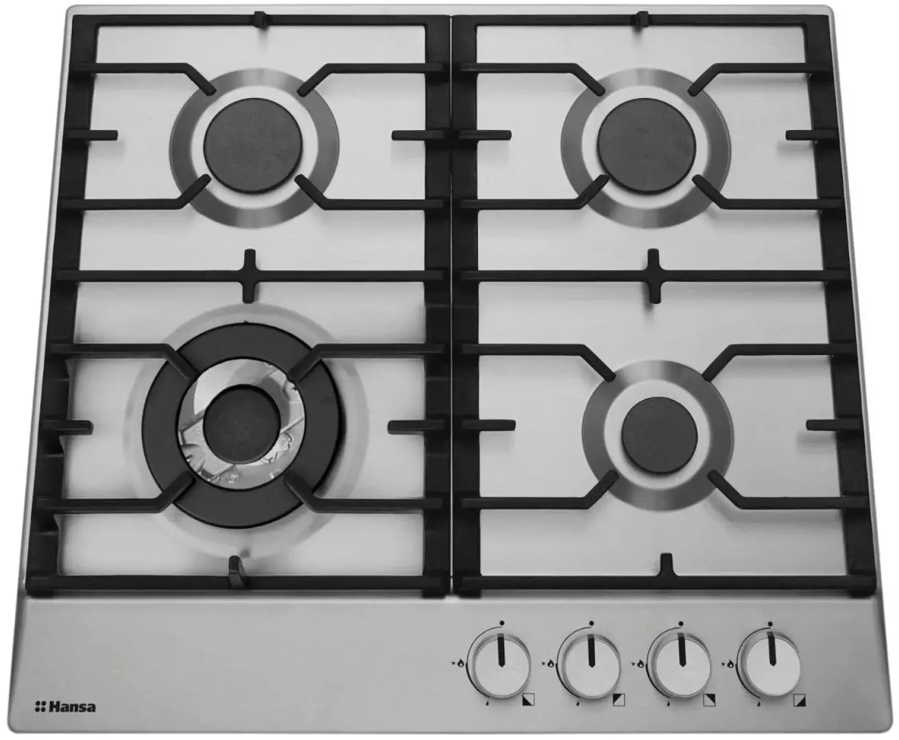 Plita de gaz incorporabila Hansa BHGI630301 (Inox)