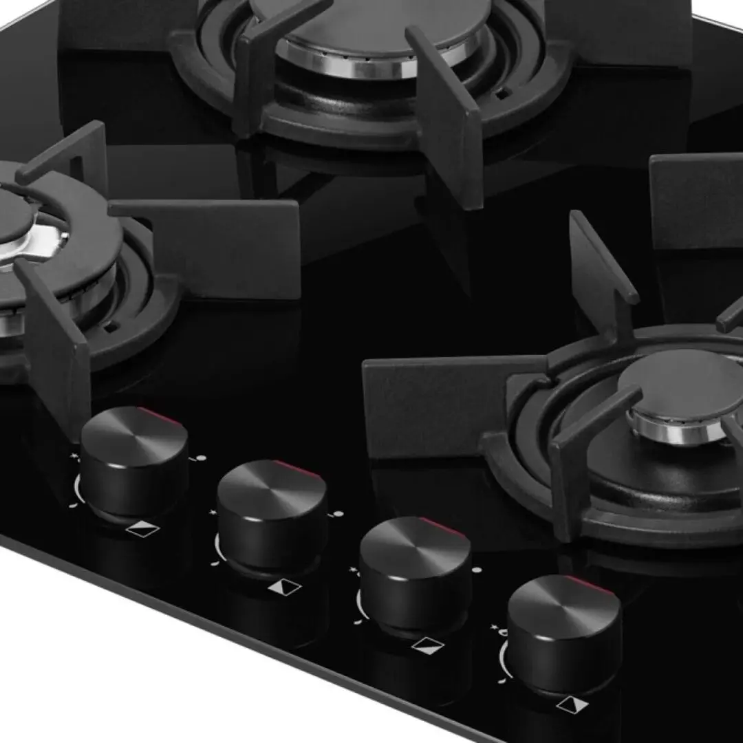 Встраиваемая газовая варочная панель Hansa BHKS621700 (Black) - 2