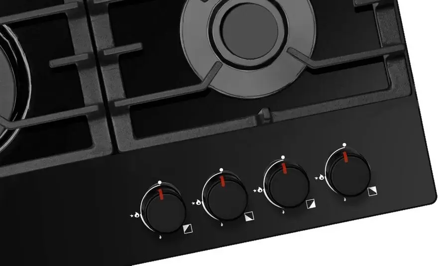 Plita de gaz incorporabila Hansa BHKS671830 (Black)