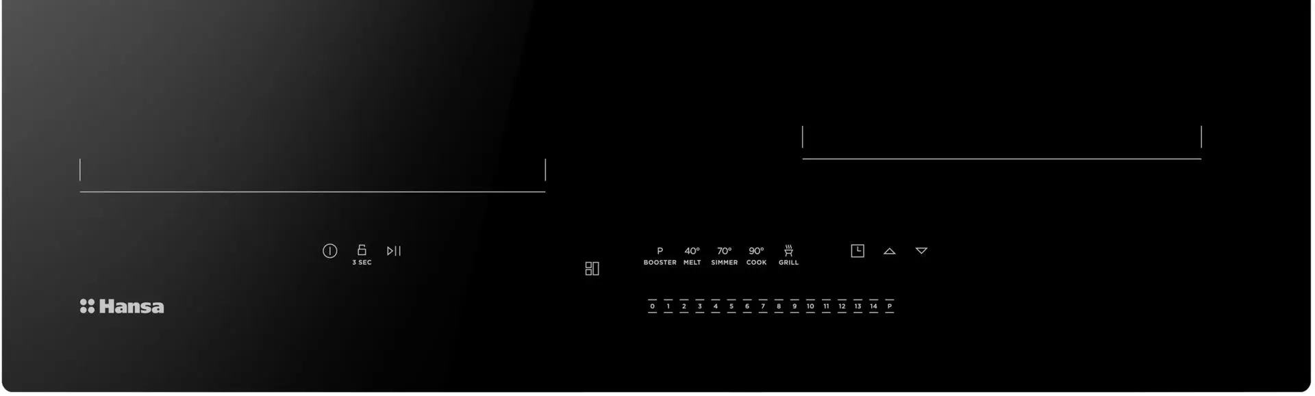 Встраиваемая индукционная варочная панель Hansa BHI67606 (Black)