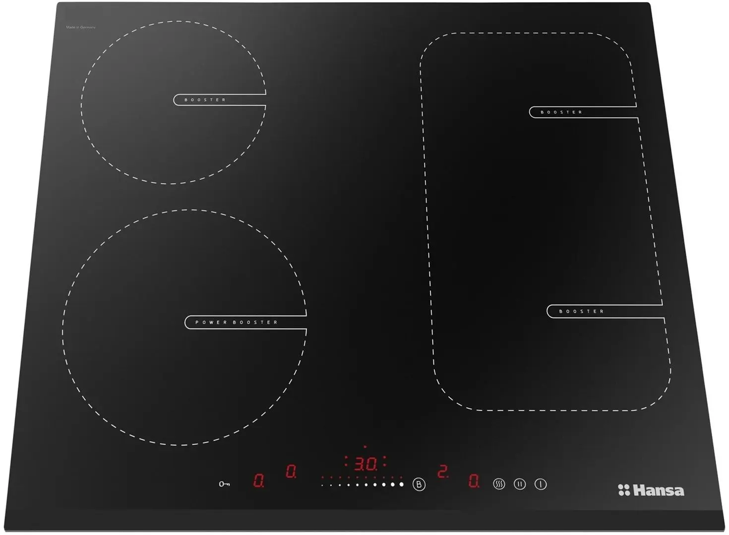 Встраиваемая индукционная варочная панель Hansa BHI68611 (Black)