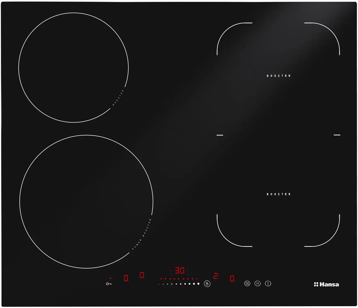 Plita cu inductie incorporabila Hansa BHI68668 (Black)