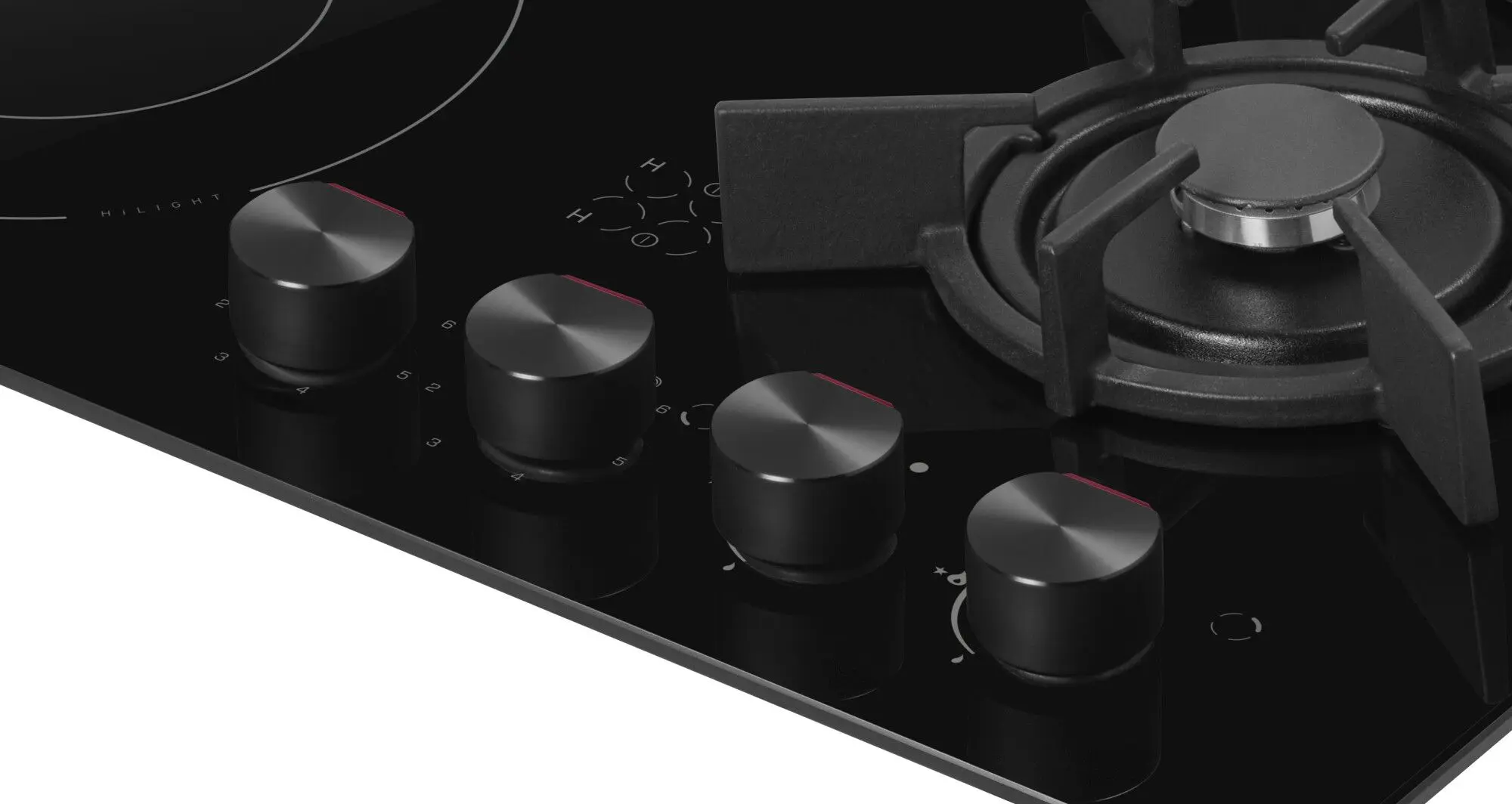 Aragaz incorporabil combinat Hansa BHMS61414030 (Black)