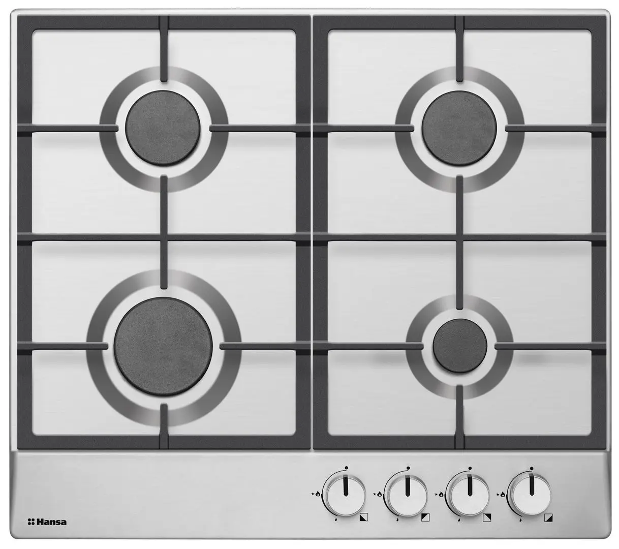 Встраиваемая газовая варочная панель Hansa BHGI610502 (Inox)