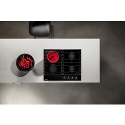 Aragaz incorporabil Hansa BHGS630301 (Black) Thumb