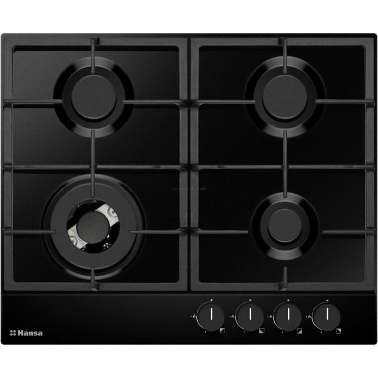 Aragaz incorporabil Hansa BHGS67130 (Black)