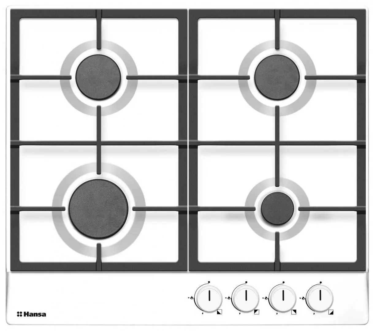 Aragaz incorporabil Hansa BHGW630502 (White)