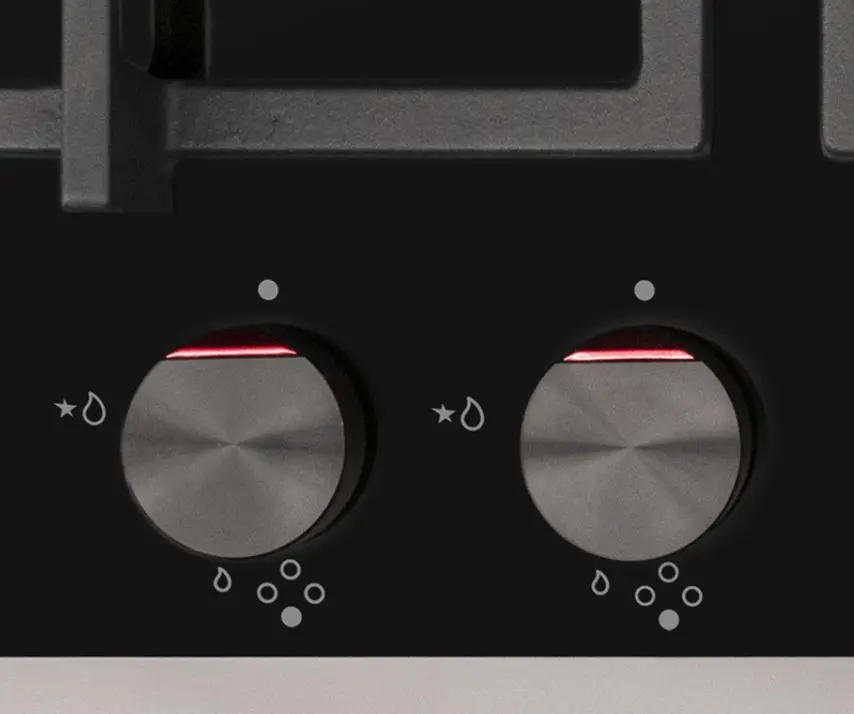 Plita incorporabila pe gaz Hansa BHKS65135 (Black)