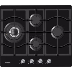 Встраиваемая газовая варочная панель Heinner HBH-M452IWFGBK (Black)
