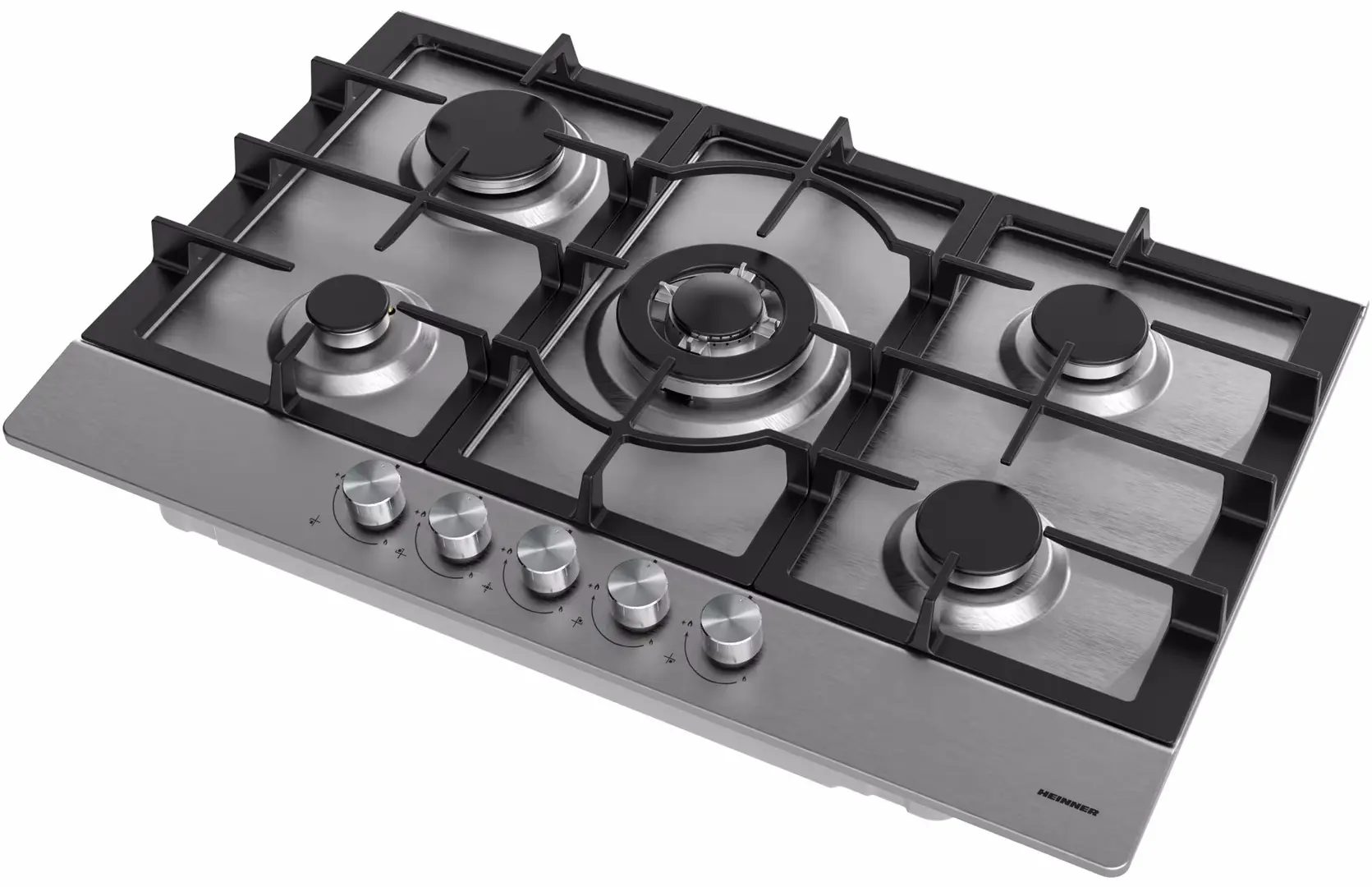 Встраиваемая газовая варочная панель Heinner HBH-M705IWFIX (Inox) - 3