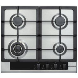 Plita de gaz incorporabila Heinner HBH-V4IWFFCIX (Inox)