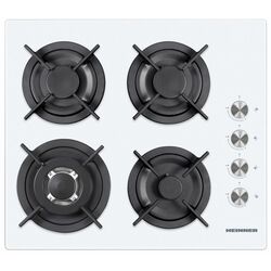 Aragaz incorporabil Heinner HBH-V4IWF-GWH (White)