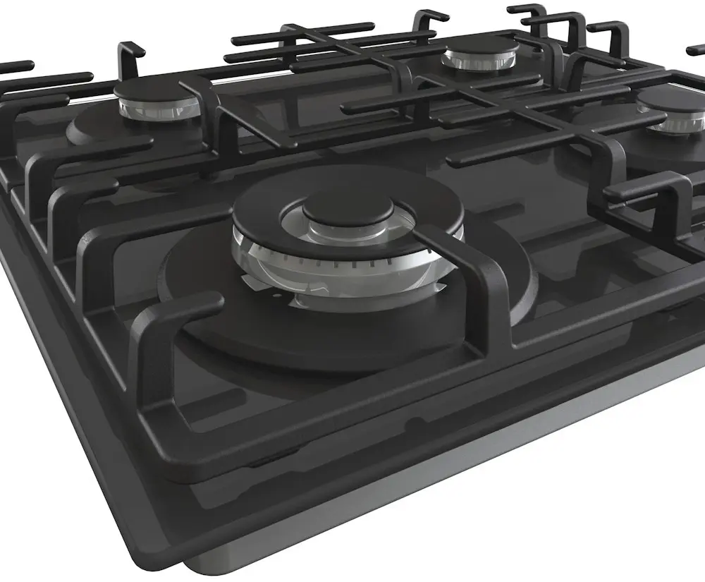 Plita incorporabila pe gaz Hisense GG663B (Black)