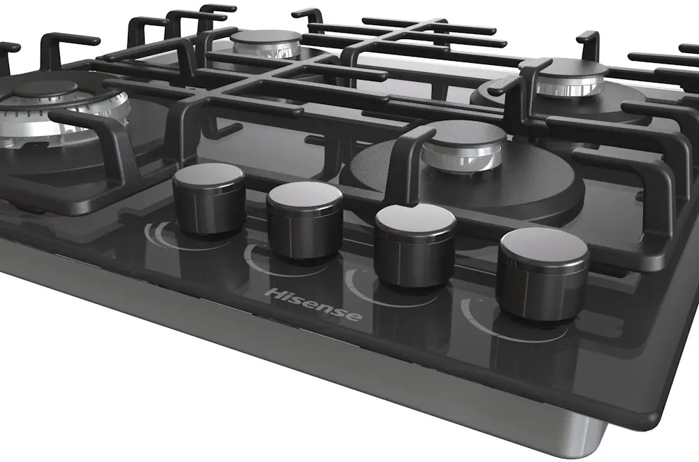 Plita incorporabila pe gaz Hisense GG663B (Black)