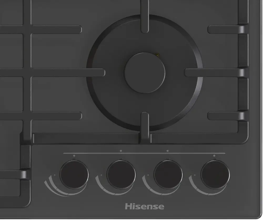 Plita incorporabila pe gaz Hisense GG663B (Black)