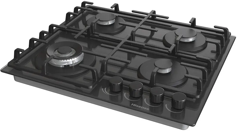 Plita incorporabila pe gaz Hisense GG663B (Black)